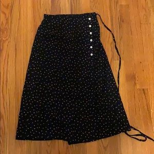 Peiran French Style Wrap Skirt